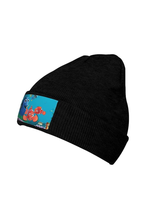 Women Men Finding Ne-m Beanies Graphic Knitted Hat Women Winter Soft Warm Cap