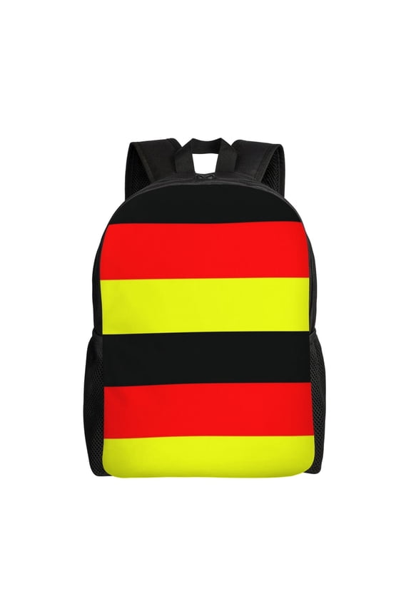 Women Men German Flag Germany Backpack Lightweight Rucksack Casual Daypack For Laptop Trave
