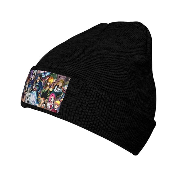 Women Men Hunter X Hunte Beanies Graphic Knitted Hat Women Winter Soft Warm Cap