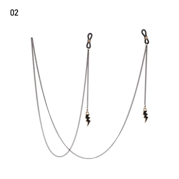 Women Men Lanyard Sunglass Holder Non-slip Glasses Chain Eyewear Glasses Retainer Strap Eyeglass Necklace 02