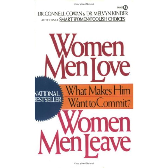 Pre-Owned Women Men Love, Women Men Leave: What Makes Men Want to Commit? (Mass Market Paperback) 0451166418 9780451166418
