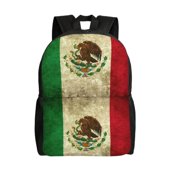Women Men Mexico Backpack Lightweight Rucksack Casual Daypack For Laptop Trave