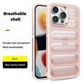 thumbnail image 1 of Women Men Phone Case, Compatible with iPhone 16 Pro Max, Lightweight Case Made of PC & TPU Material,Camera Lens Protection,Breathable Heat Dissipation Protection Shockproof Case,Pink, 1 of 11