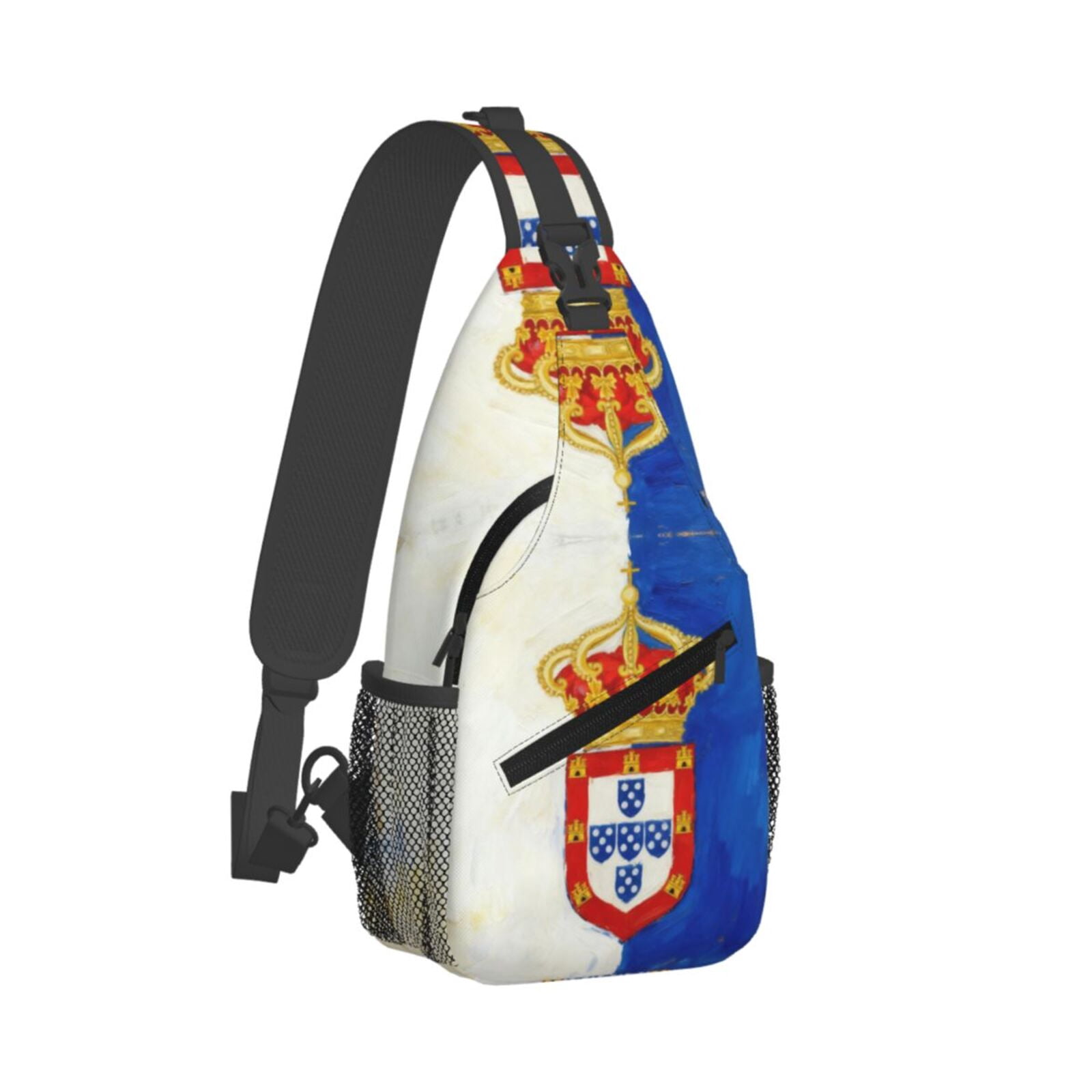Women Men Portugal Alternative Flag Sling Backpack Casual Shoulder Sling Bag  Gym Travel Hiking Daypack - Walmart.com