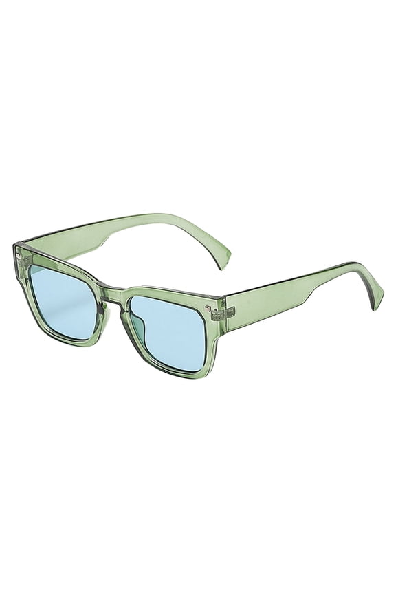 Women Men Retro Fashion Street Shot Glasses Unisex PC Frame Sunglasses