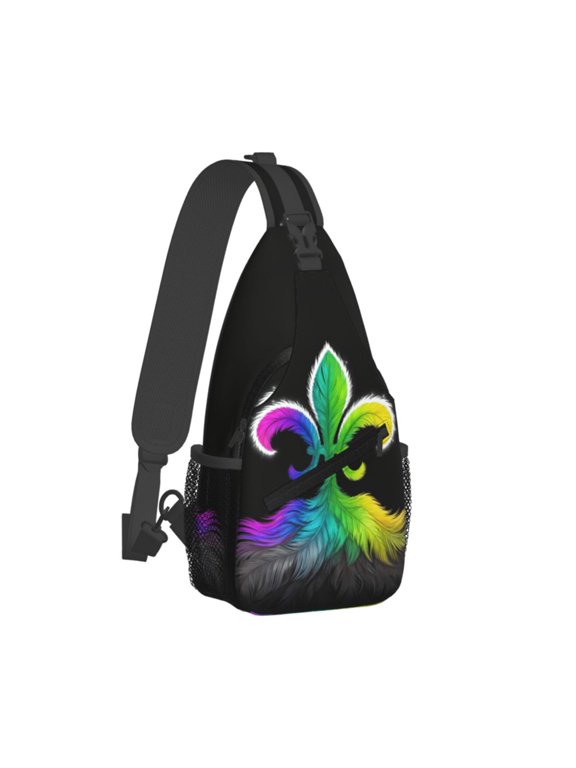 Women Men Roots Orleans Crossbody Sling Bag Casual Chest Bakpack