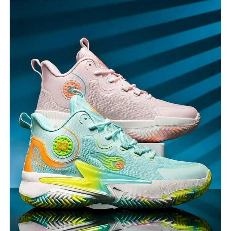 Women And Men'S 23 High Top Basketball Shoes with Arch Support