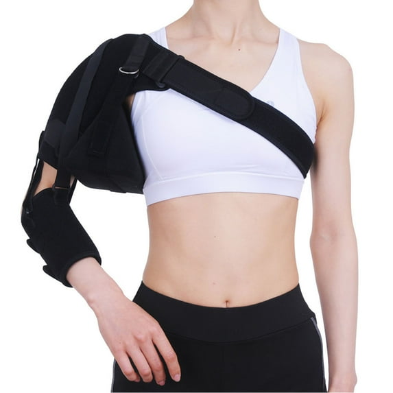 Women Men Shoulder Brace Support Arm Sling for Stroke Hemiplegia Subluxation Recovery, Shoulder Pain Relief,Right