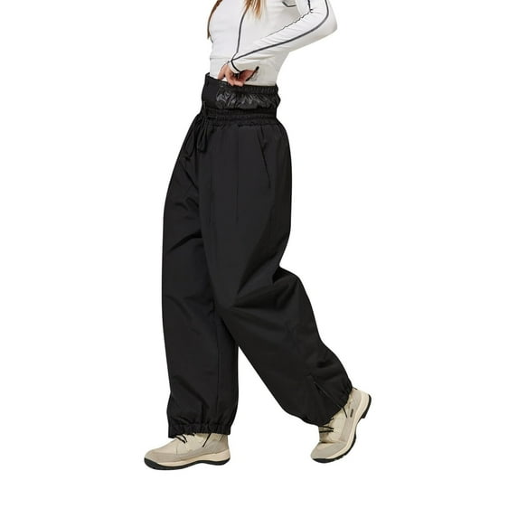 Women Men Ski Pants Snowboard Pants Super Baggy Snowboarding Loose Snow Sport Insulation Waterproof Windproof