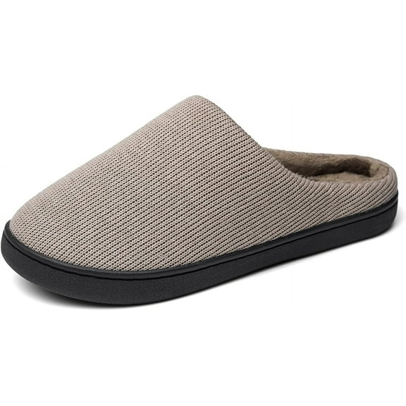 Women & Men Slippers Cushion Non-slip Flat Winter Warm Shoes Lightweight Bedroom Slides for Indoor