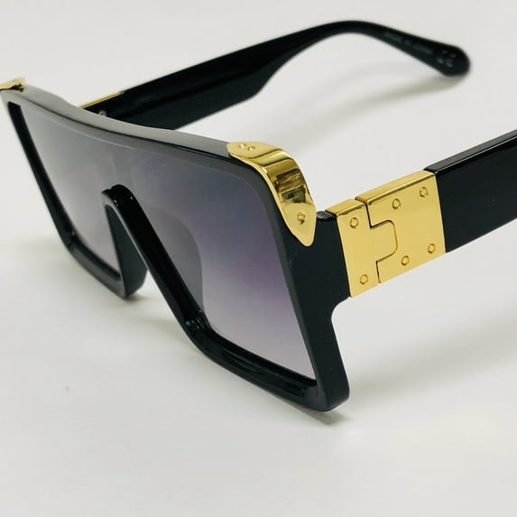 Women Men Sunglasses Fashion Flat Lens Square Oversize Hip Hop