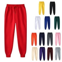 Women Men Sweatpants Sport Pants Drawstring Sweatpant Comfy Fall Winter Joggers Pants with Pockets