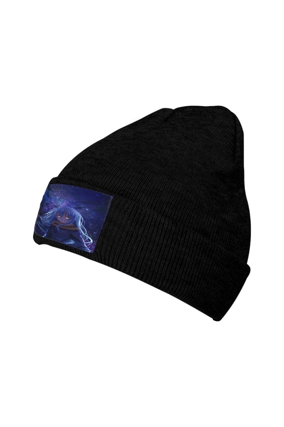 Women Men I Got Reincarnated As A Slime Beanies Graphic Knitted Hat Women Winter Soft Warm Cap