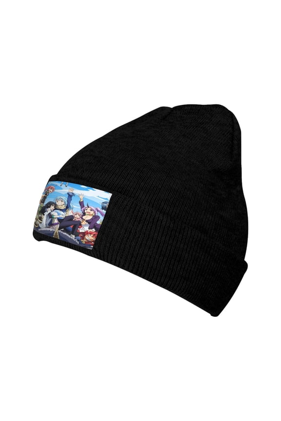 Women Men I Got Reincarnated As A Slime Beanies Graphic Knitted Hat Women Winter Soft Warm Cap