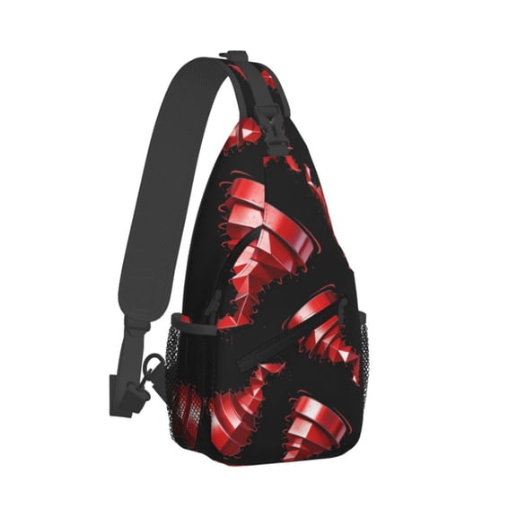 Women Men Tornado Sling Backpack Casual Shoulder Sling Bag Gym Travel Hiking Daypack