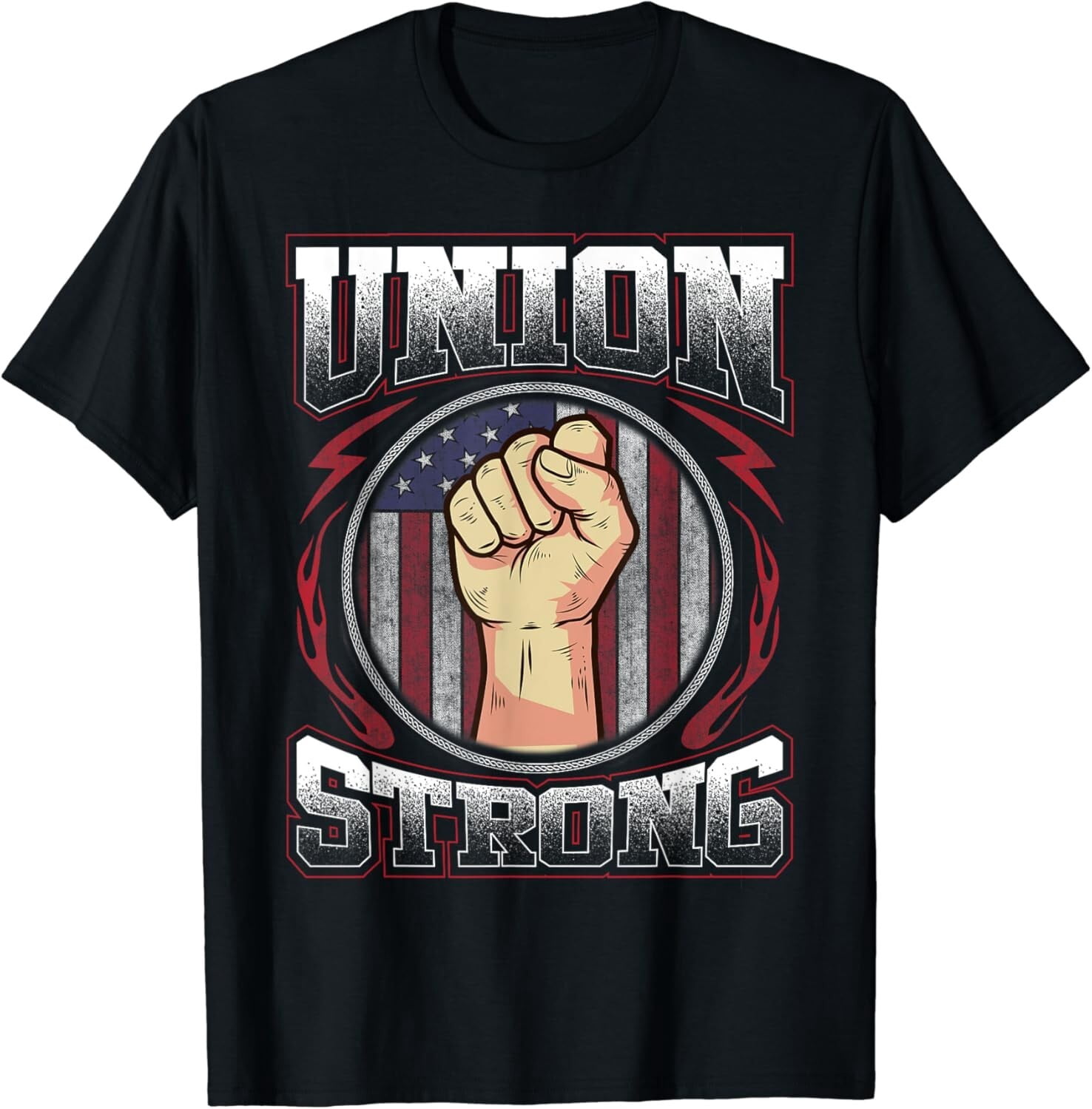 Women Men Union Strong Worker Labor Day T-Shirt - Walmart.com