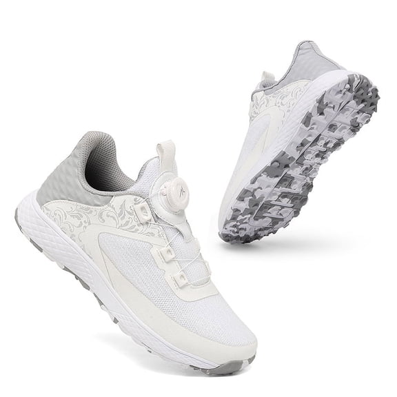 Women Men Unisex Golf Shoes Professional Outdoor Waterproof Lightweight No-Slip Spikeless Golf Walking Sport Sneakers