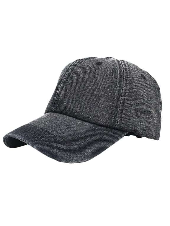 Women Men Vintage Washed Baseball Cap Breathable Eyelets Outdoor Sport Adjustable for Trucke Dad Hat