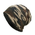 thumbnail image 1 of Women Men Warm Baggy Camouflage Crochet Winter Wool Ski Beanie Skull Caps Hat, 1 of 5