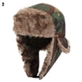 thumbnail image 1 of Women Men Warm Faux Fur Ski Cap Earflap Bonnet Ushanka Russian Bomber Hats Trapper Hat 2, 1 of 8