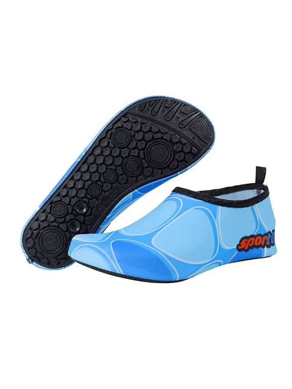 Women Men Water Shoes Aqua Shoes Skin Hugging Shoes Non-Slip Lightweight Running Walking Hiking Workout Footwear, Quick-Dry Beach Pool Swim River