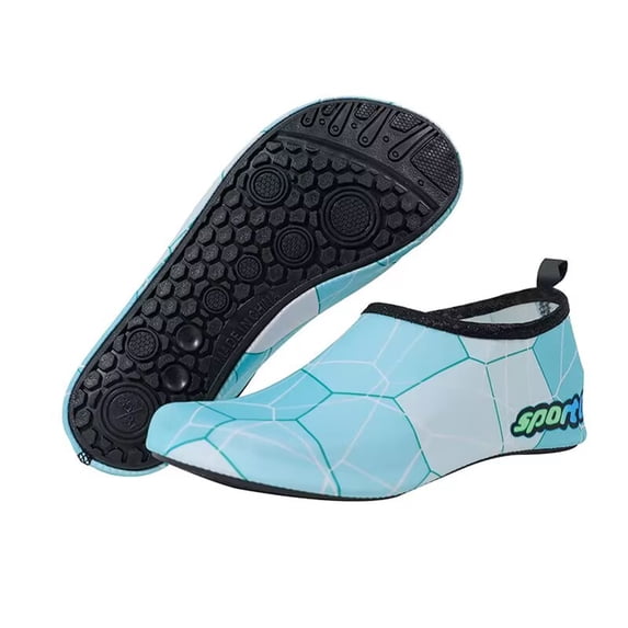 Women Men Water Shoes Aqua Shoes Skin Hugging Shoes Non-Slip Lightweight Running Walking Hiking Workout Footwear, Quick-Dry Beach Pool Swim River