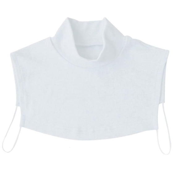 Women Men Winter Cotton Turtleneck Half Top Dickey Detachable Pullover False Fake Collar Simple Solid Color Neck Warmer