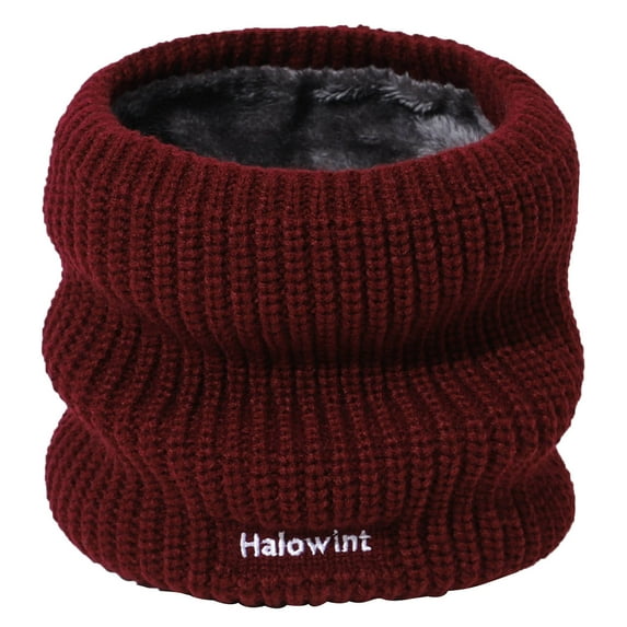 Women&Men Winter Slouchy Knit Warm Scarf Knitted Wool Bib Windproof Scarf Large Scarf for Women Head Wrap Head Scarf for Women Fashion Silk Gaiter Scarf Silk Kerchief for Women Floral Headscarf Silk
