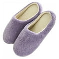 thumbnail image 1 of Women Men Winter Warm Fleece Anti-Slip Slippers Indoor House Shoes Lovers Home Floor Slippers Shoes, 1 of 7