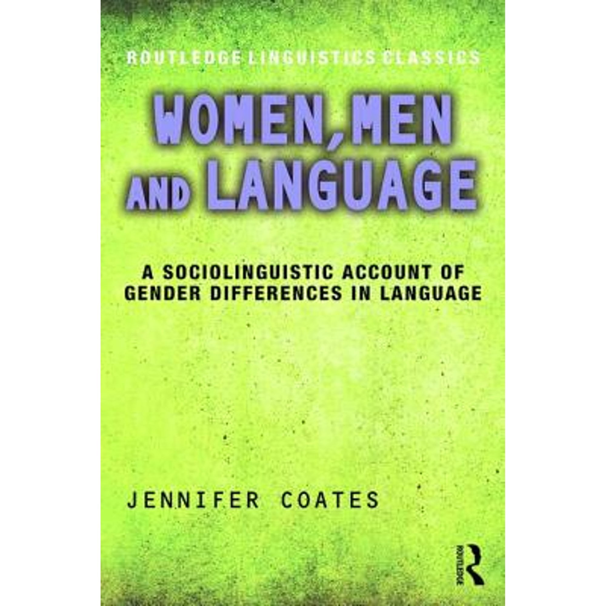 Pre-Owned Women, Men and Language: A Sociolinguistic Account of Gender ...