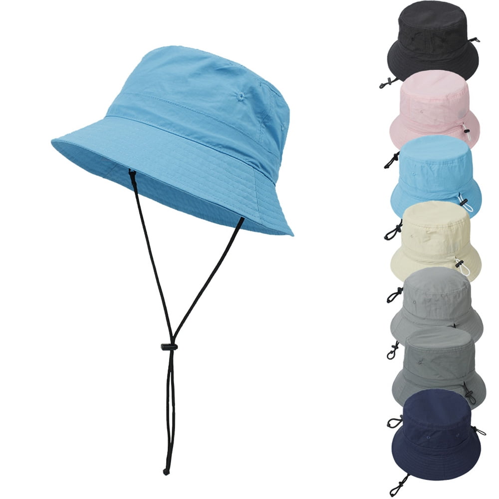 Women Men's Waterproof Bucket Sun Hat Outdoor Rain Hat UPF 50