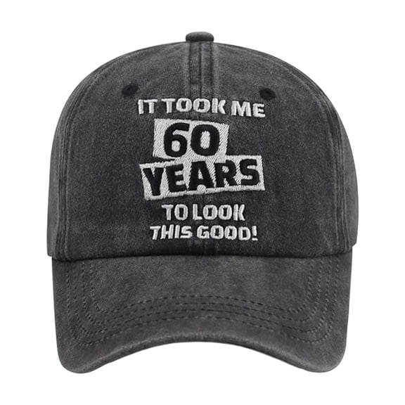 Women Mens Baseball Caps Retro Vintage Letter Embroidery Adjustable Unisex Hat Running Workouts Outdoor Activities Black One Size