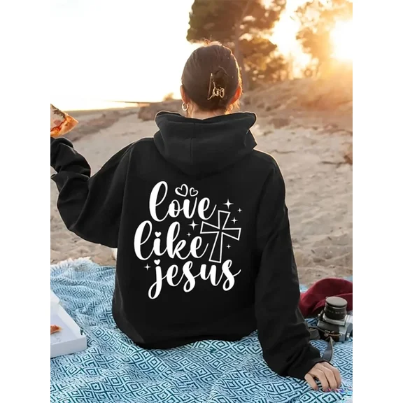 Women Mens Chic Leopard Bow Print 1 Side Hoodie S-5Xl Cozy Gray Pullover With Pocket