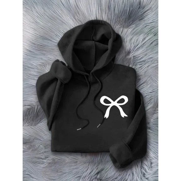 Women Mens Cozy Book Print 1 Side Hoodie S-5Xl Pocket Fall Winter