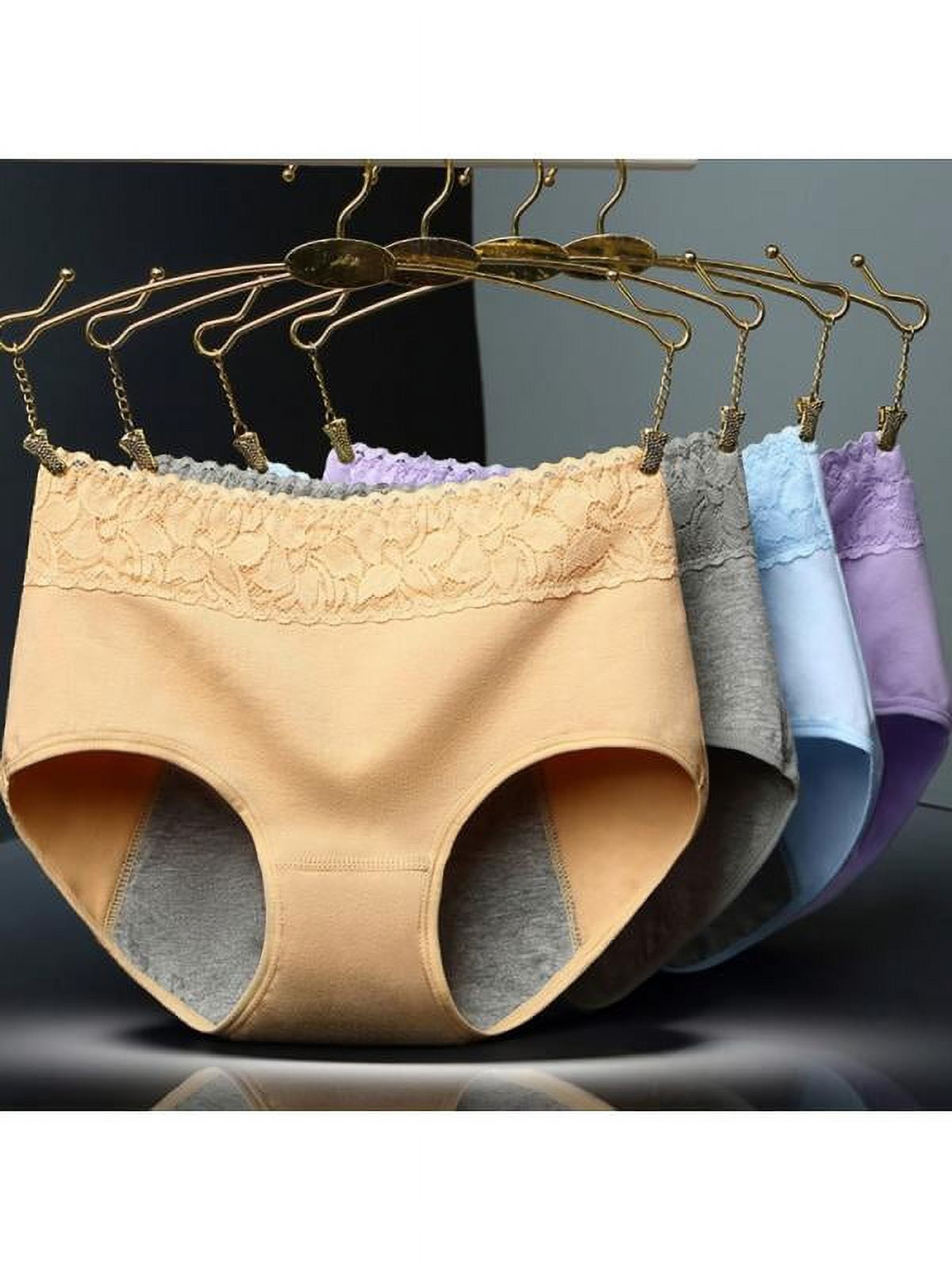 Women Menstrual Thicken Period Leak Proof Panties Cotton