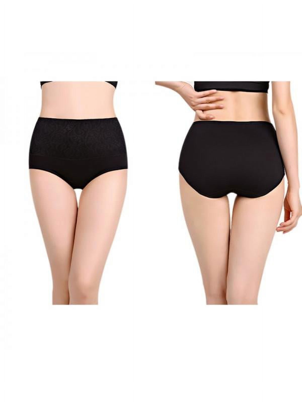 Womens Microfiber Underwear High Waisted Leak Proof Panties