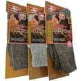 thumbnail image 1 of Women Merino Lamb Wool Socks, Thermal Heavy Duty Warm Winter Socks, 3 Pairs, 1 of 2