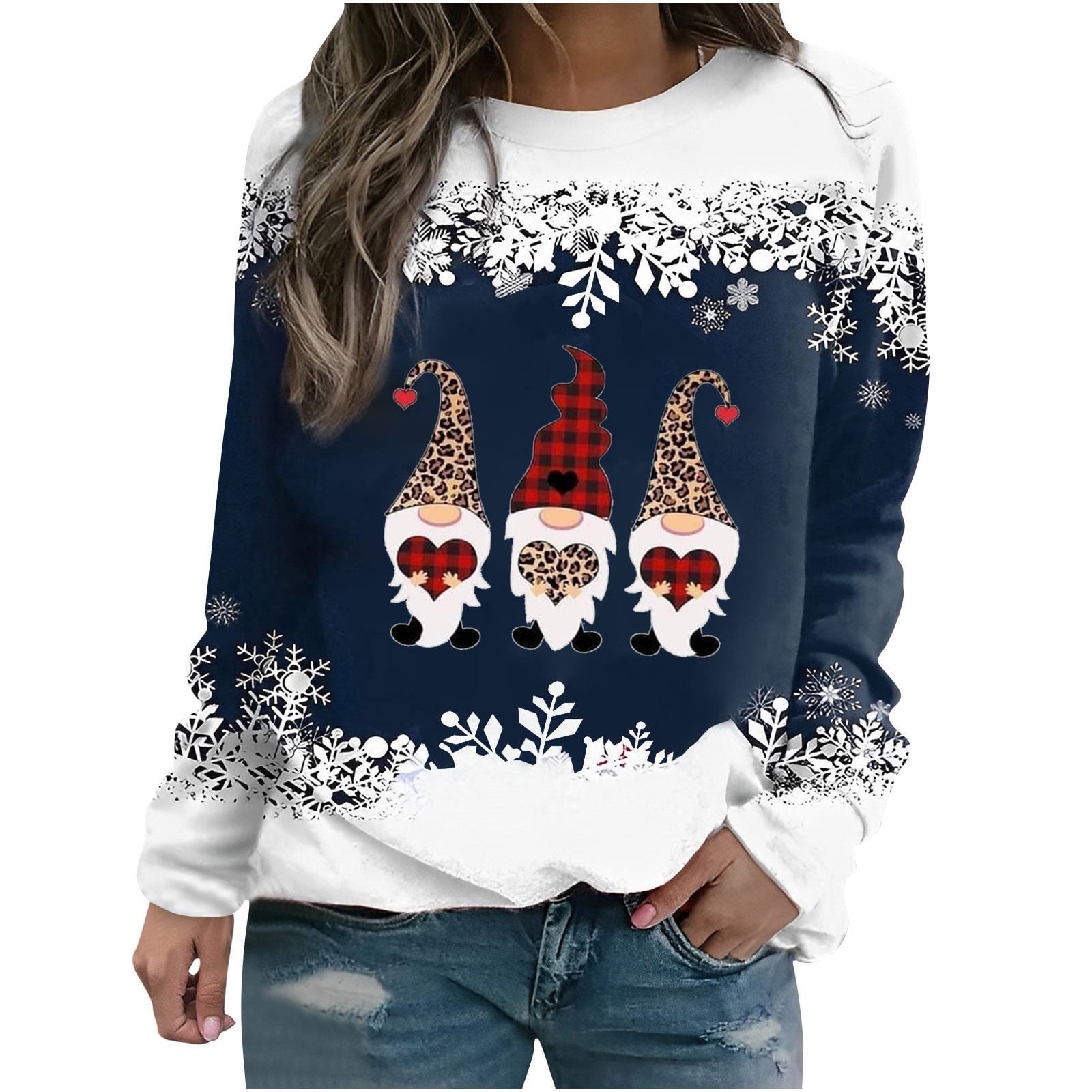 X-Mas Printed Pullover