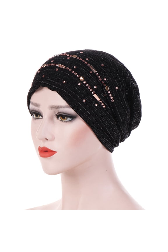 Women Mesh Long Tube Turban Caps Wrap Head Ladies Caps And Hats Marching Band Hats for Women Curved Cap Unchained Hat Retro Hat for Men Bill Hats Denim Women Hats Championship Hat Young And Womens Ha