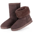 thumbnail image 1 of Women Mid Calf Snow Boots, Warm Faux Fur Lined Winter Boots with Anti-Slip TPC Sole for Outdoor and Casual Wear, 1 of 5