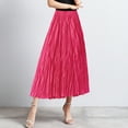 thumbnail image 1 of Women Mid Length Skirt Dance Party A Line High Waisted Pleated Skirt Holiday Party Half Skirts Long Denim Skirt Summer Skirts Suspenders Skirt Embroide Skirt Girls Swim Skirt Midi Skirt Girls Sequin, 1 of 5