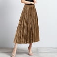 thumbnail image 1 of Women Mid Length Skirt Dance Party A Line High Waisted Pleated Skirt Holiday Party Half Skirts Long Denim Skirt Summer Skirts Suspenders Skirt Embroide Skirt Girls Swim Skirt Midi Skirt Girls Sequin, 1 of 5