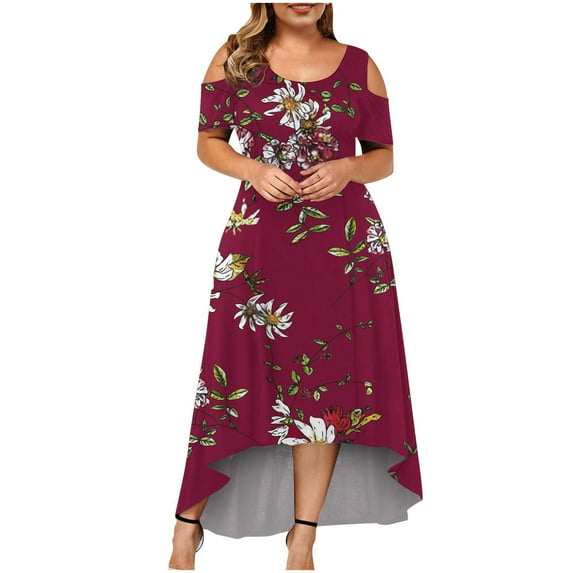 Women Midi Short Sleeve Dress Simple Lace Solid Homecoming Dresses For Wedding Guest Boho Dress