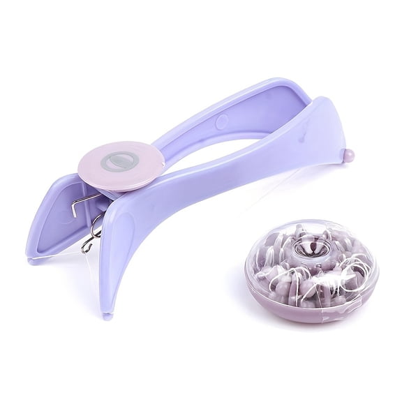 Women Mini Facial Hair Remover, Spring Threading Epilator, Facial Hair Removal Tool, Manual Beauty Personal Care, for Eyebrow And Cheeks Threading epilator