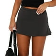 thumbnail image 1 of Women Mini Skirts, High Waist Solid Color Slim Fit Summer Bodycon Skirt Clubwear, 1 of 6