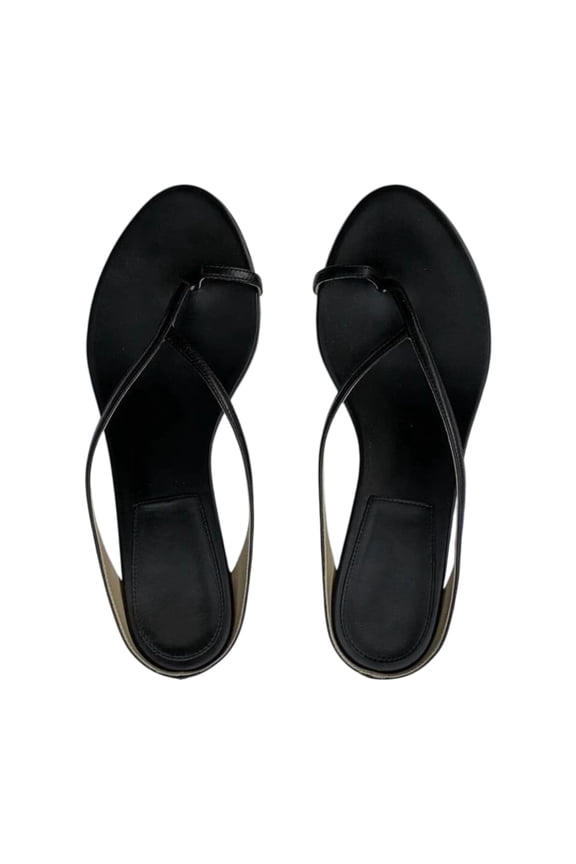 Women Minimalist Thong Sandals Flat Slip On Open Toe Summer Casual Dressy Lightweight Strap Sandals