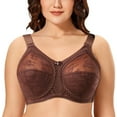 thumbnail image 1 of Women Minimizer Bra Comfort Wirefree Full Coverage Large Bust Non-Padded 36A, 1 of 8