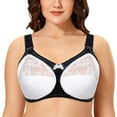 thumbnail image 1 of Women Minimizer Bra Comfort Wirefree Full Coverage Large Bust Non-Padded 40I, 1 of 3