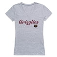 thumbnail image 1 of Women Montana Grizzlies Script T-Shirt, Heather Grey - Large, 1 of 1