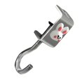 thumbnail image 1 of Women Movable Bag Hook Cartoon Astronaut Rabbit Bag Hooks School Bag Hook Suitable for Restaurant Cafe School Library, 1 of 18